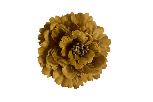Taupe Luxe Bloom Hair Clip