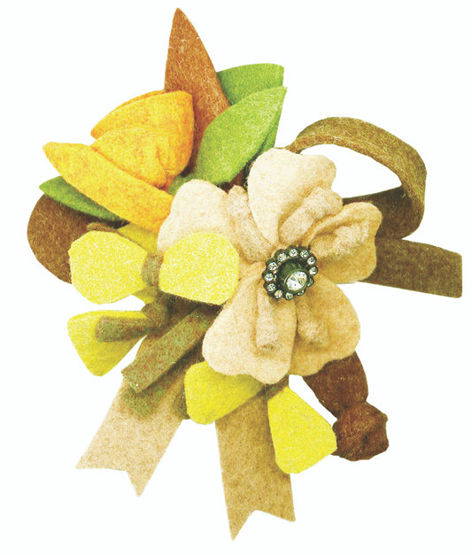 Autumn Bloom Hair Clip