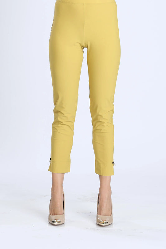 Pearl Detail Ankle Pants