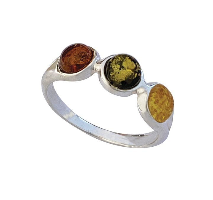 3 Round Stones Ring