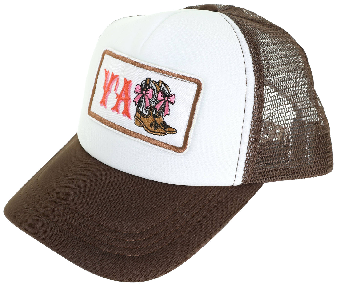 Western Y'all Mesh Backing Baseball Cap
