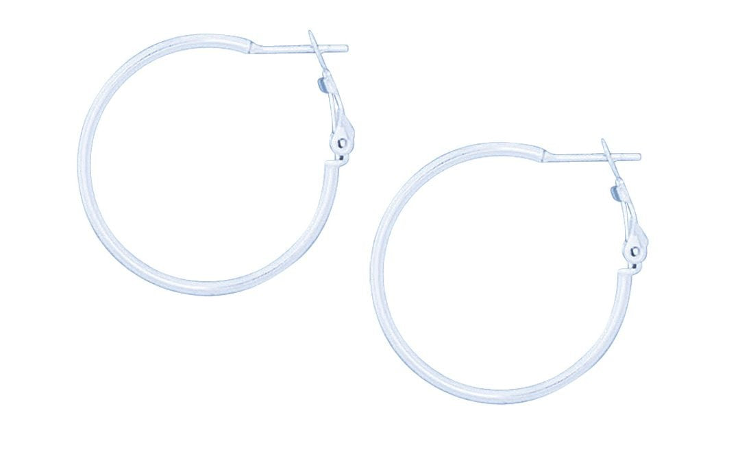 Hoop Earring w/ Omega Clip