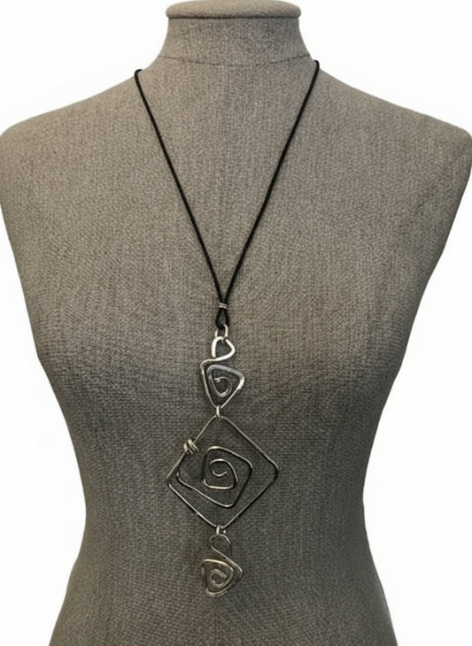 Crooked Diamond 3 Way Necklace