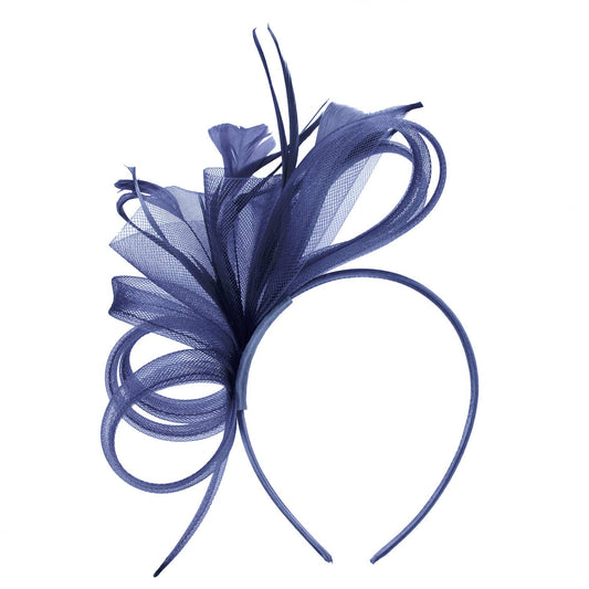 Sapphire Elegance Fascinator