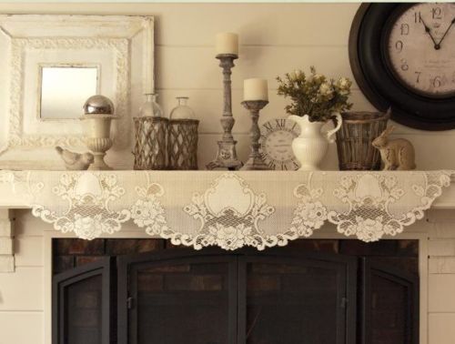 Vintage Rose Mantle Scarf