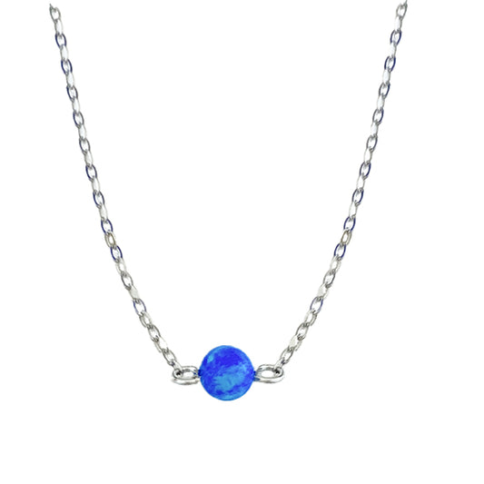 Opal Beaded Necklace