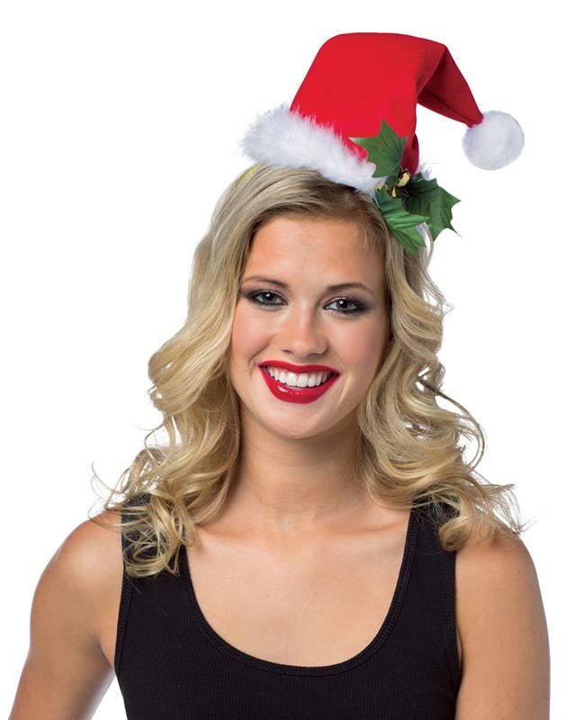 Santa Hat Holiday Headband