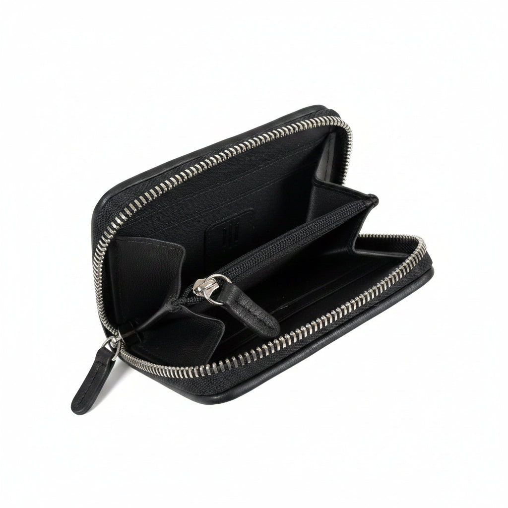 Checkboard Zip Around Wallet