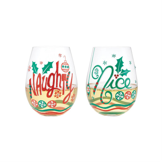 Naughty & Nice Lolita Stemless Set