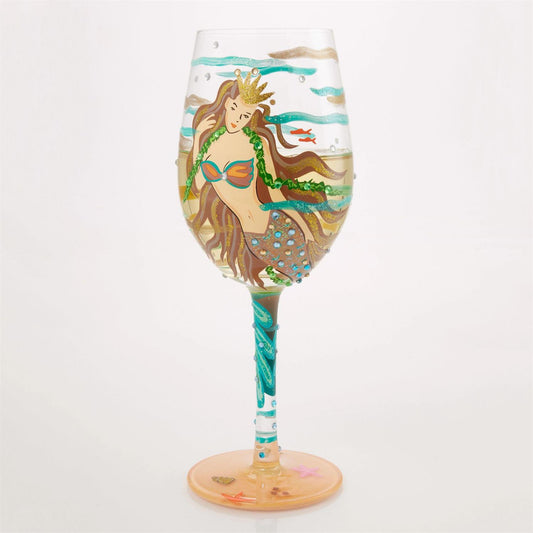 Mystical Mermaid Lolita Wine Glass