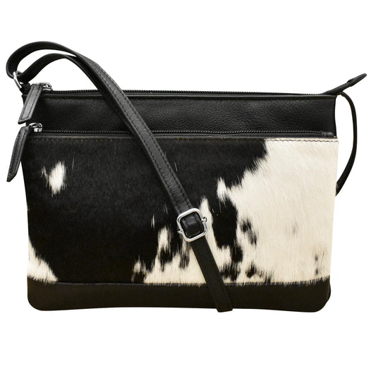 Double Zip Crossbody Bag