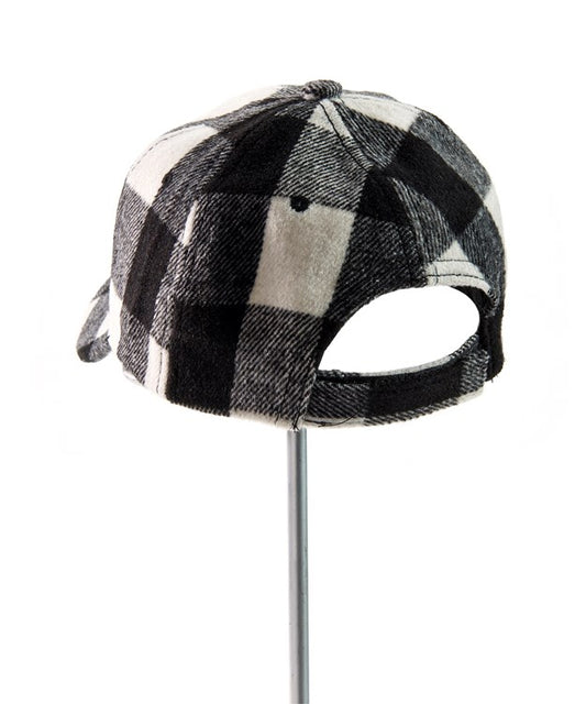 Plaid Baseball Hat