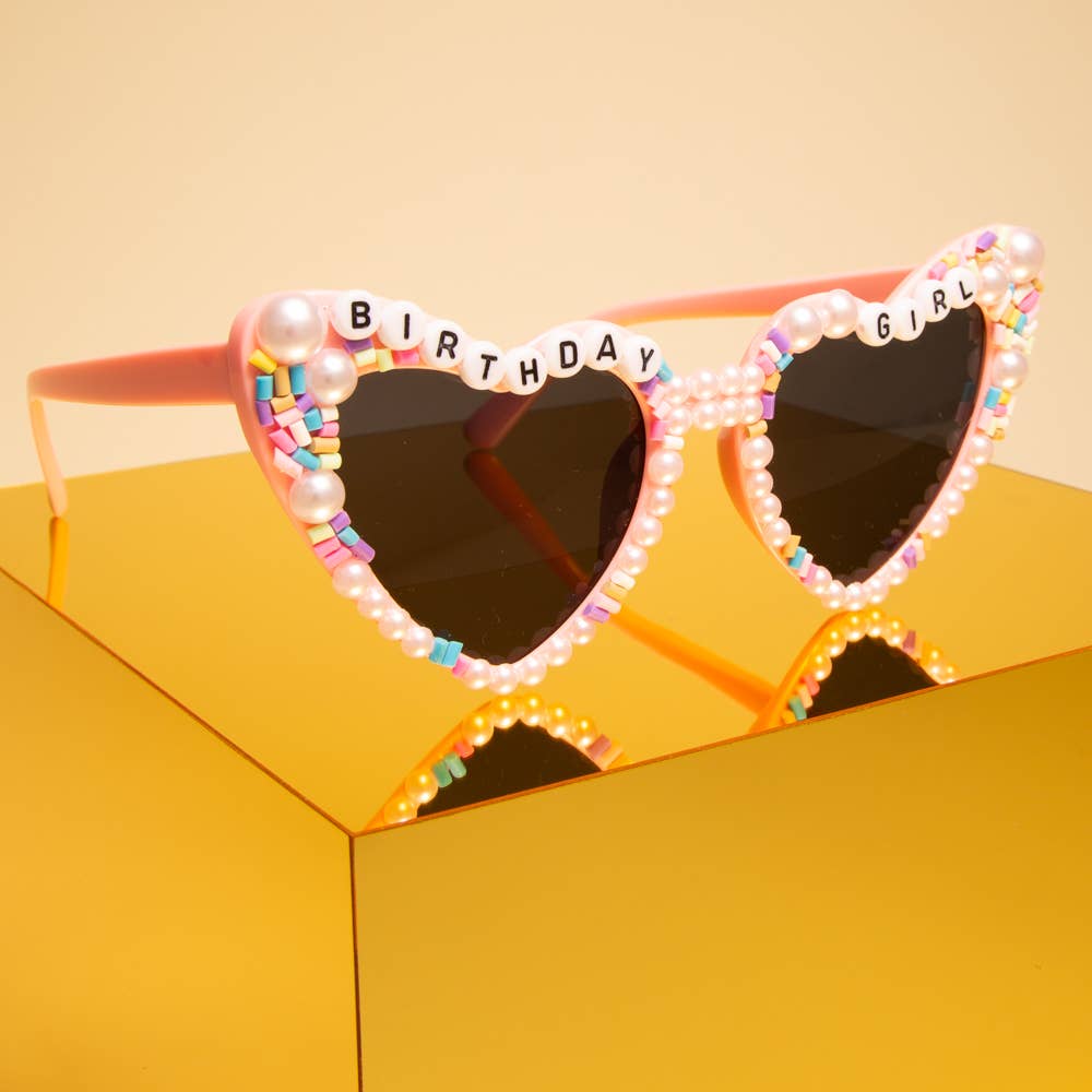 Birthday Girl Pearl Glam Sunglasses