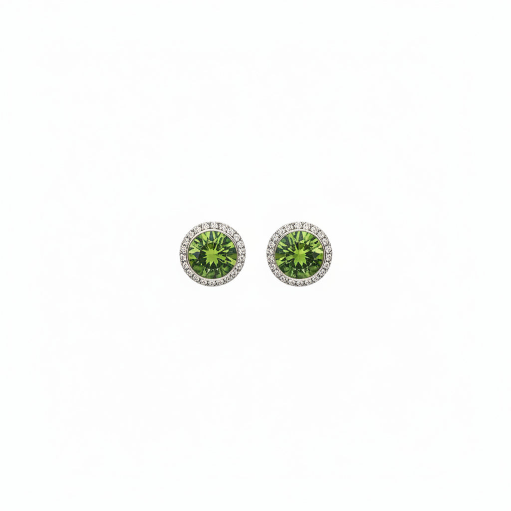 Birthstone Earrings- Peridot August