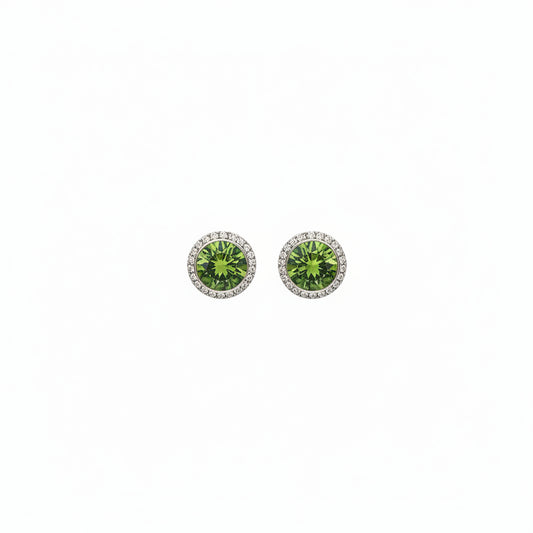 Birthstone Earrings- Peridot August