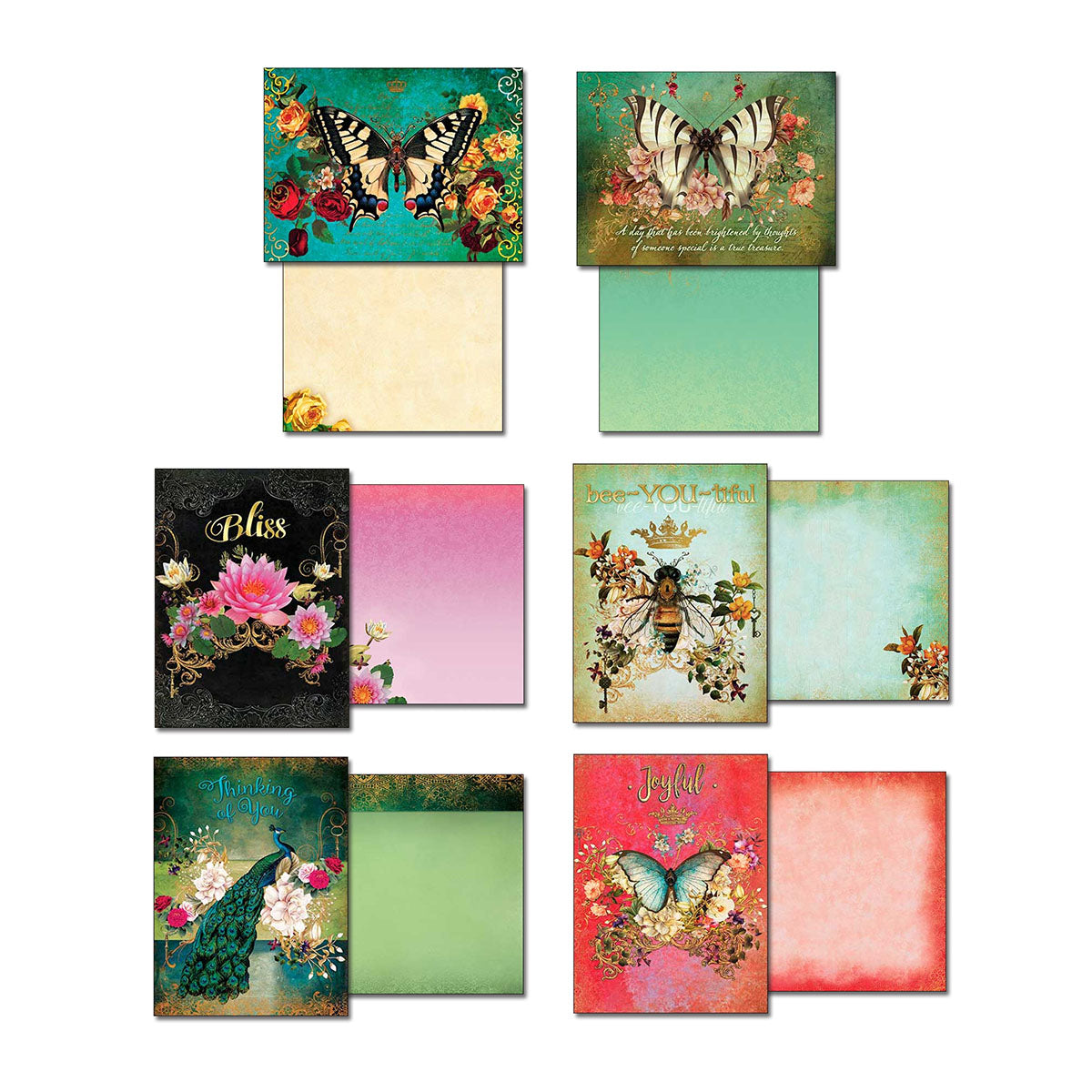 Jena DellaGrollaglia's Garden Party General Greeting Card Assortment | Lighthearted Greeting Card