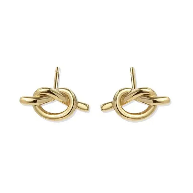 Sailor Knot Stud Earrings