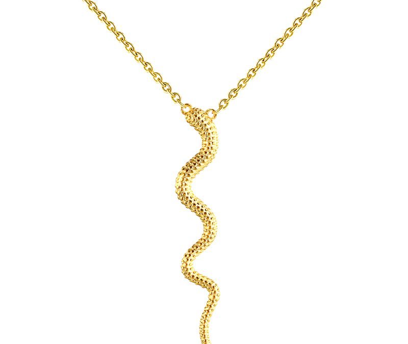 Slithering Snake on Cable Chain