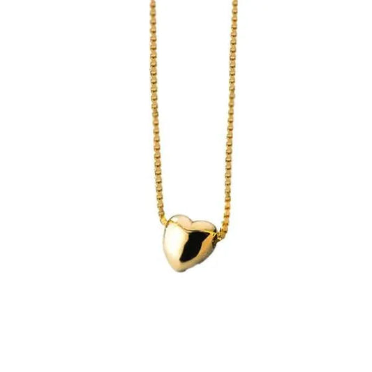 Mini Gold Heart Necklace