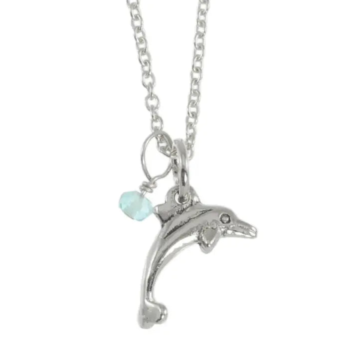 Sunshine & Saltwater Dolphin Necklace