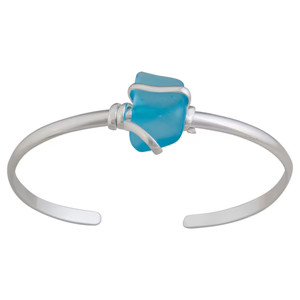 Pompano Beach Glass Mini Cuff