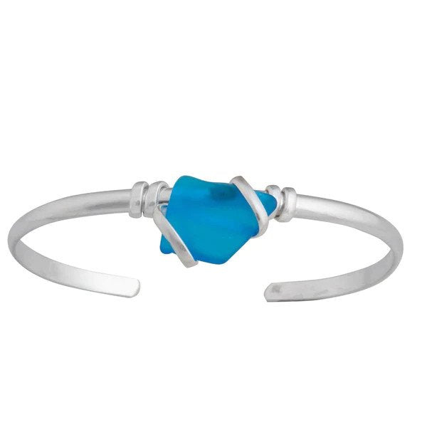 Pompano Beach Glass Mini Cuff