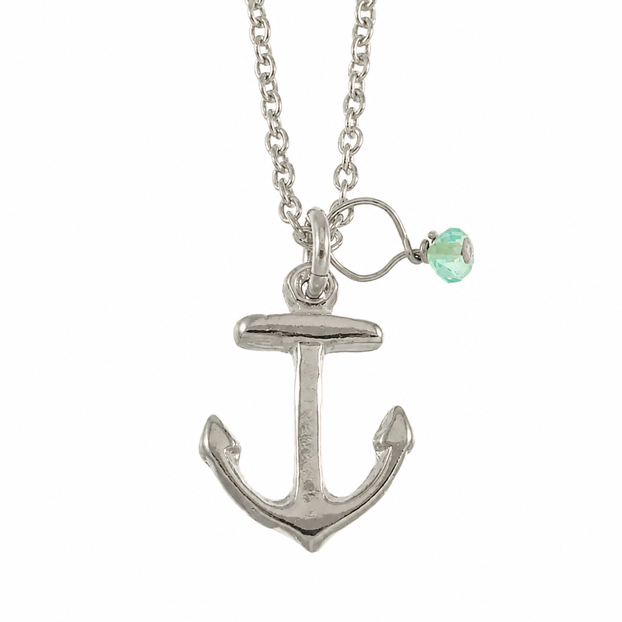 Sunshine & Saltwater Anchor Necklace