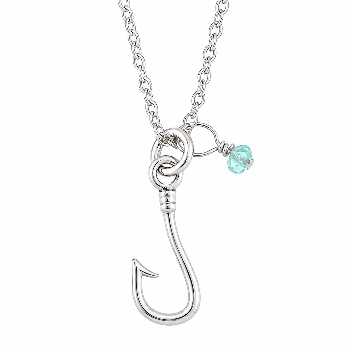 Sunshine & Saltwater Fish Hook Necklace
