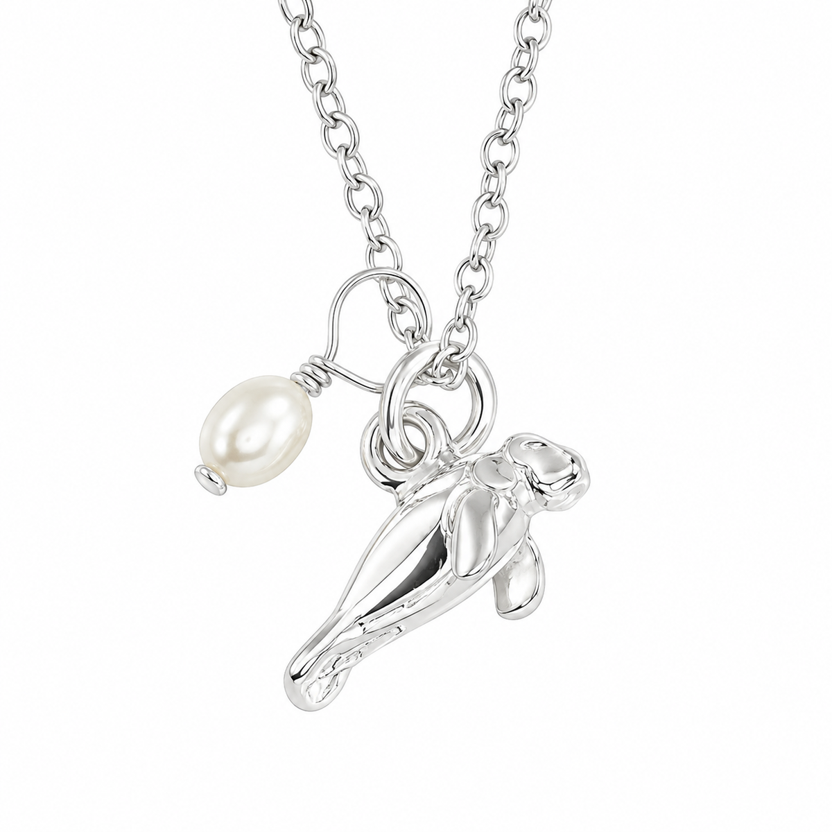 Sunshine & Saltwater Manatee Necklace