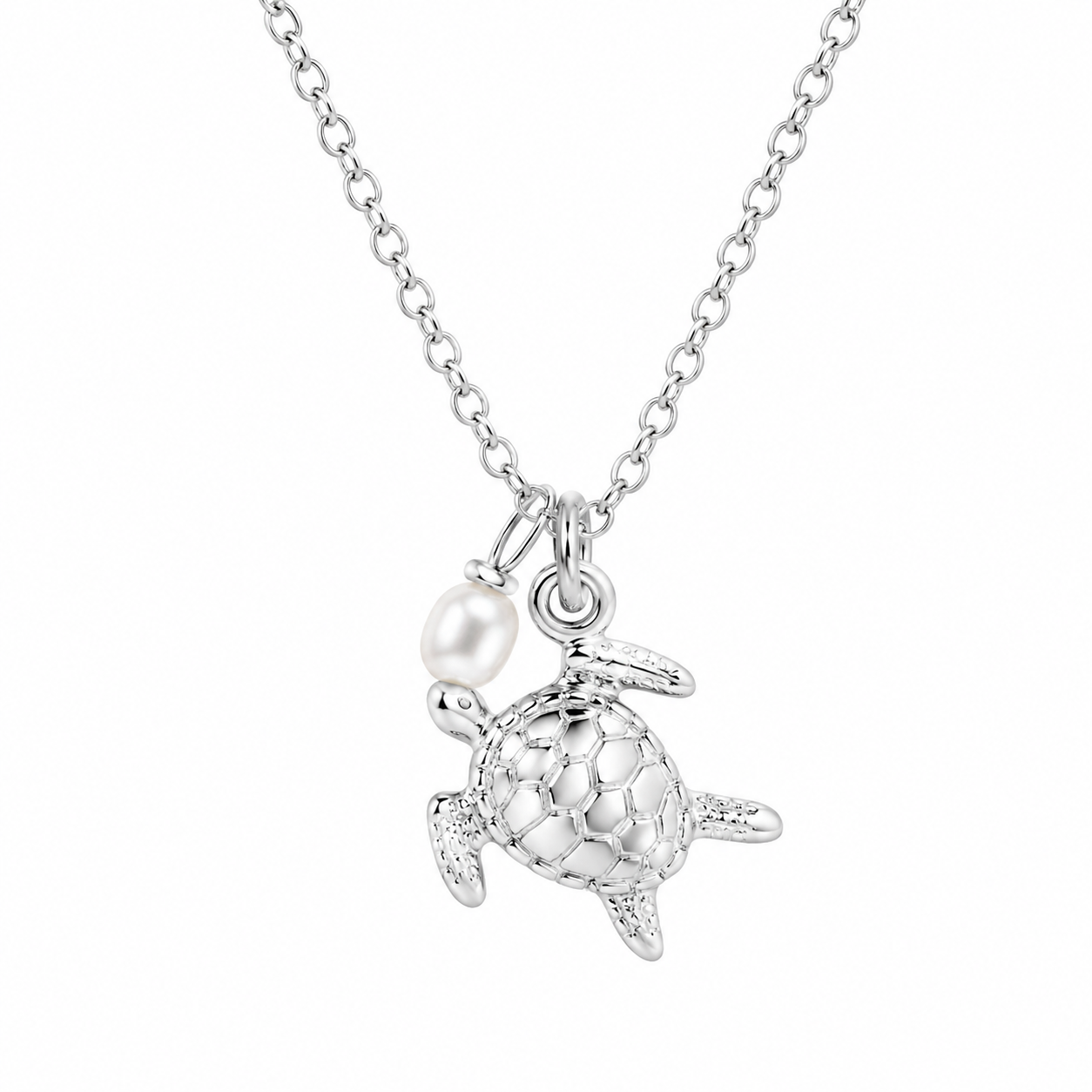 Sunshine & Saltwater Turtle Necklace