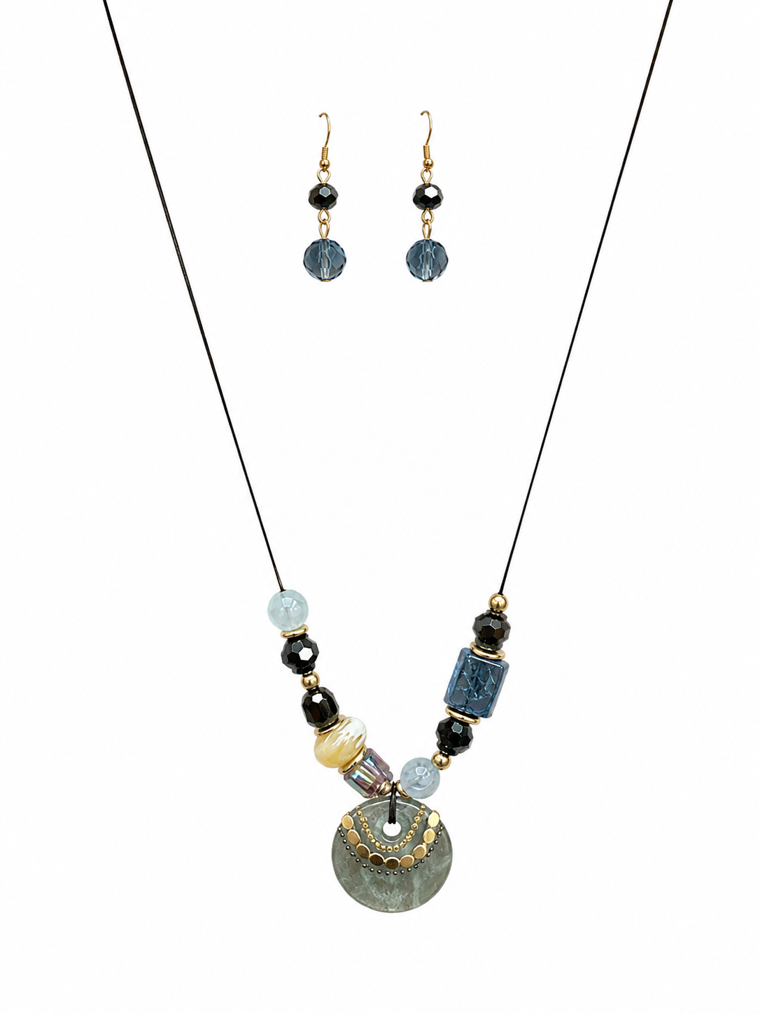 Midnight Harbor Necklace & Earring Set
