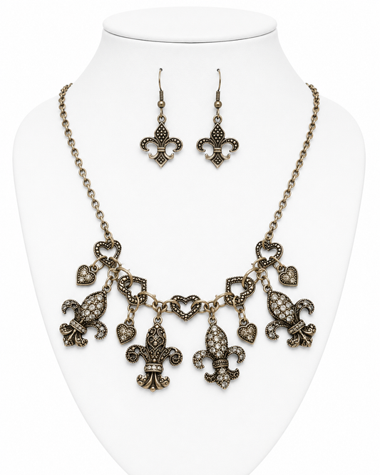 Bourbon Street Belle Necklace & Earring Set