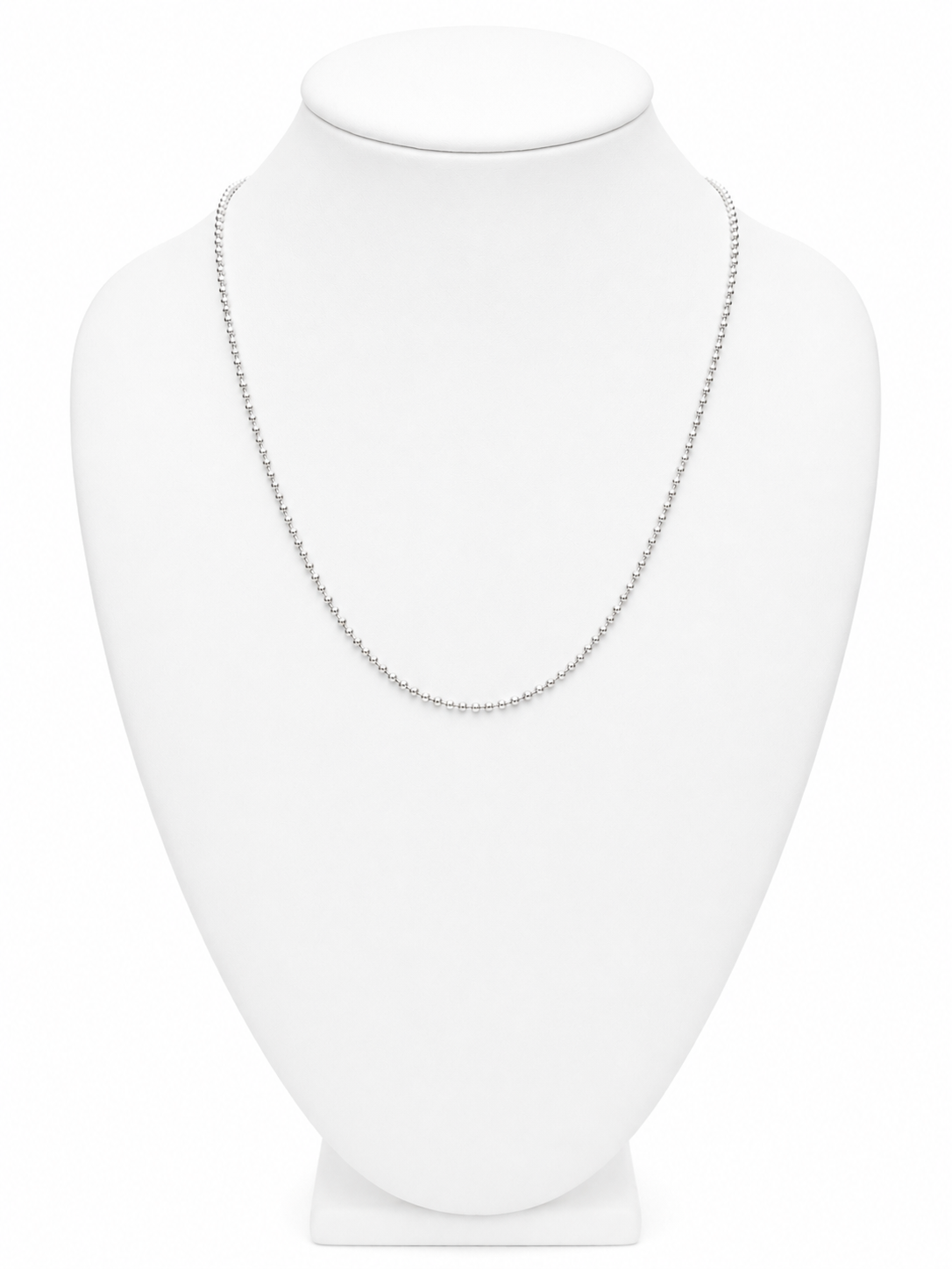 Sterling Silver Ball Chain Necklace