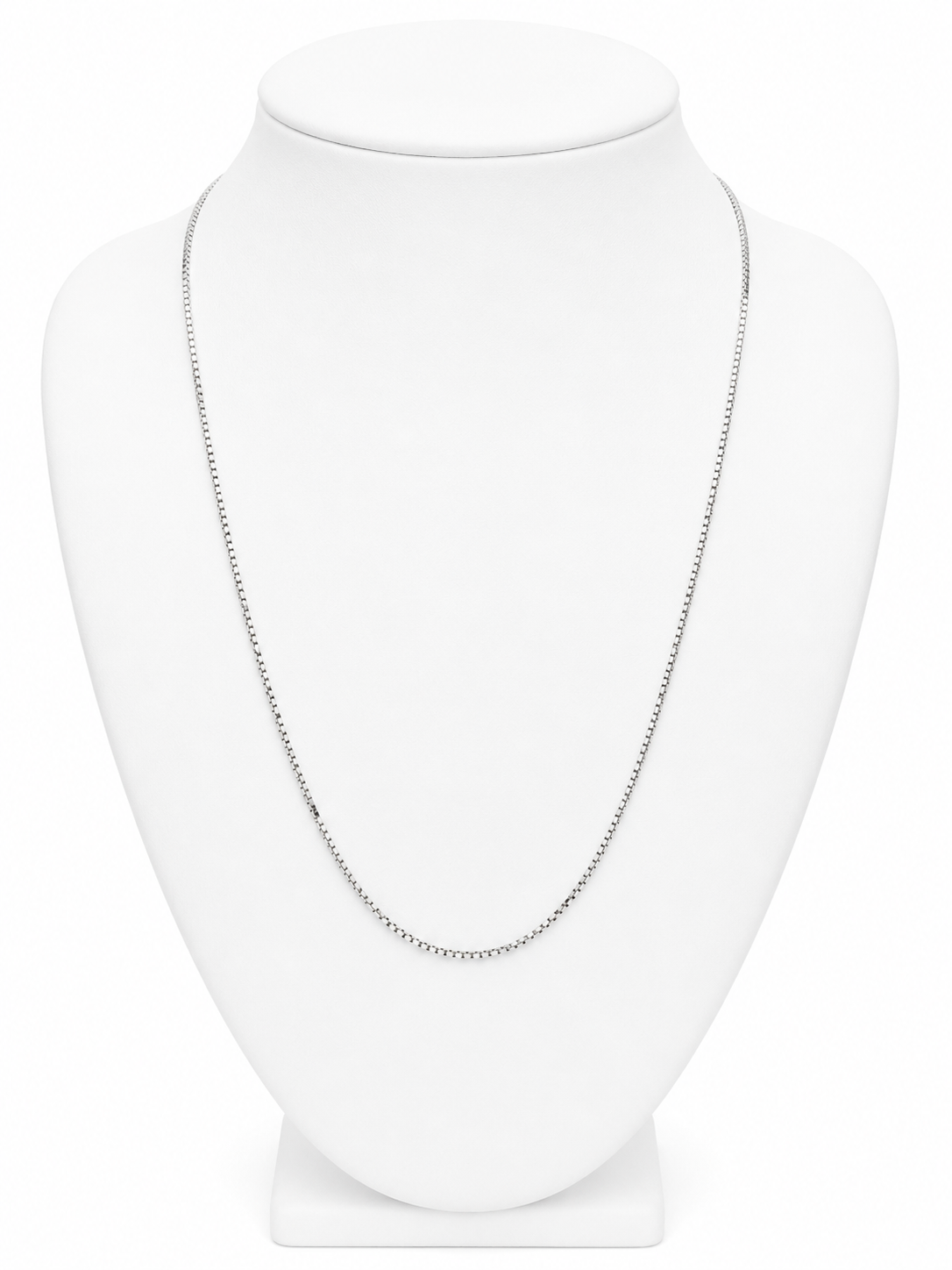 Sterling Silver 16" Box Chain Necklace