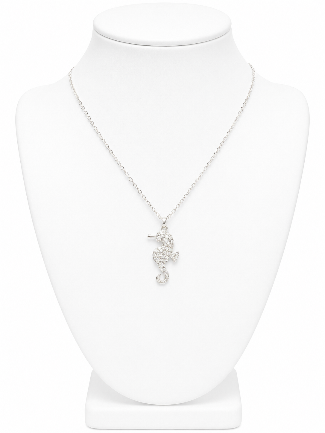 Crystal Seahorse Necklace
