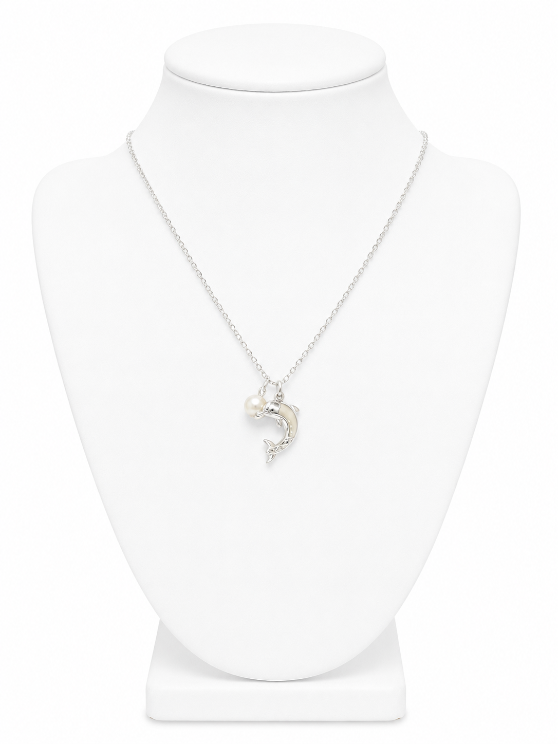 Dolphin & Pearl Necklace