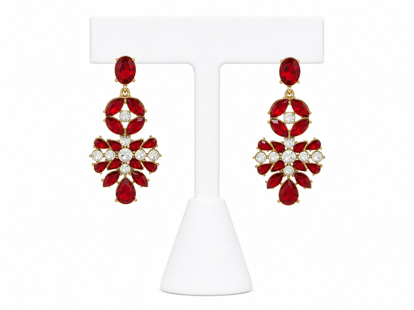 Scarlet Royale Chandelier Earrings