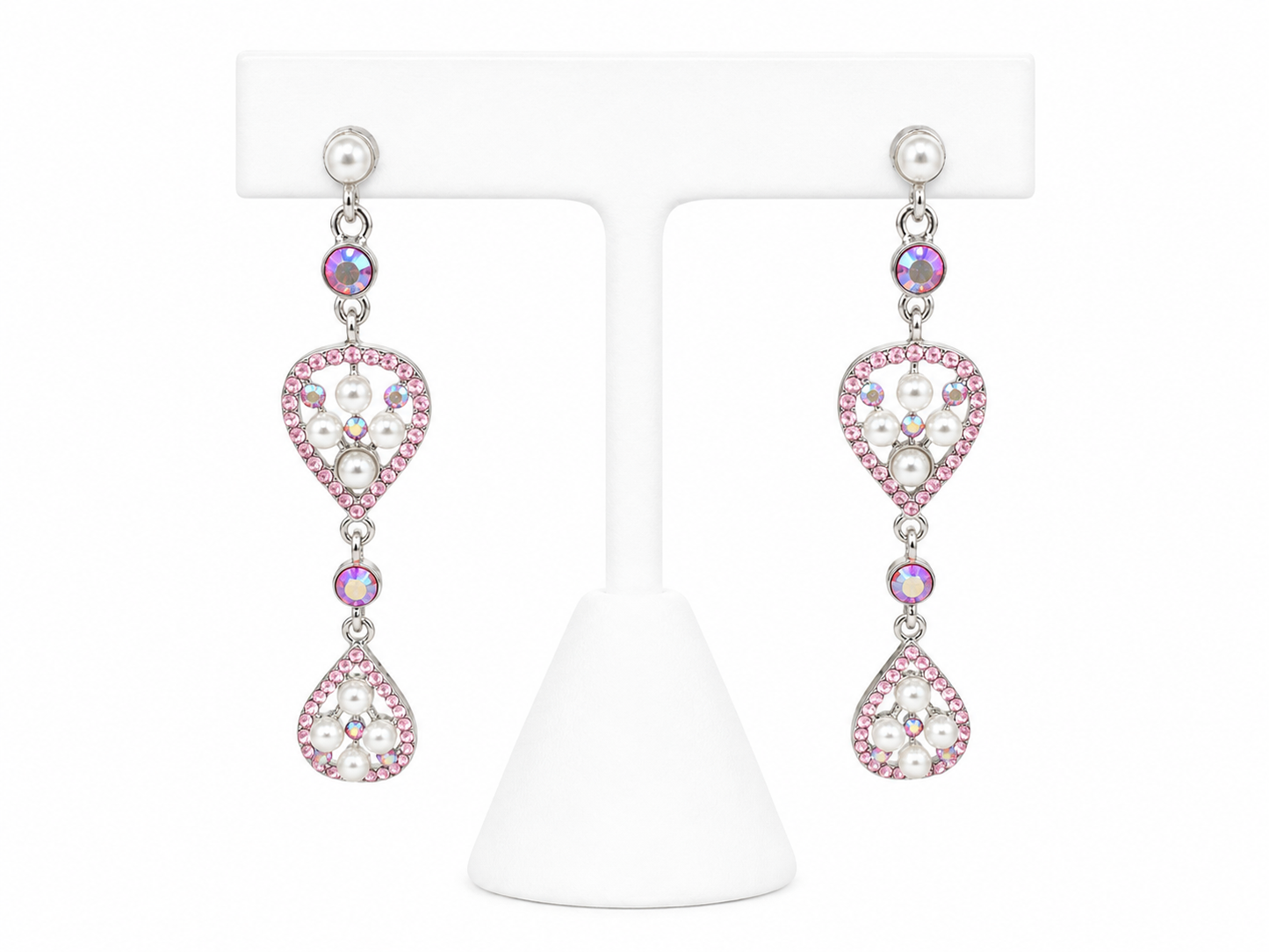 Blushing Pearl Elegance Earrings