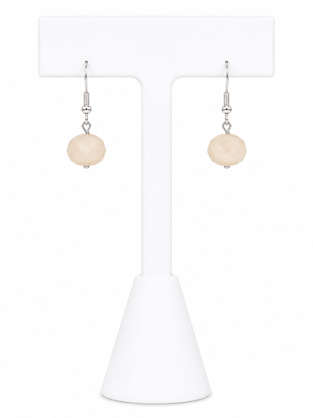 Ivory Glow Drop Earrings