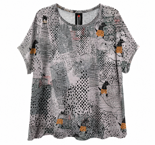 Ink & Whiskers Top