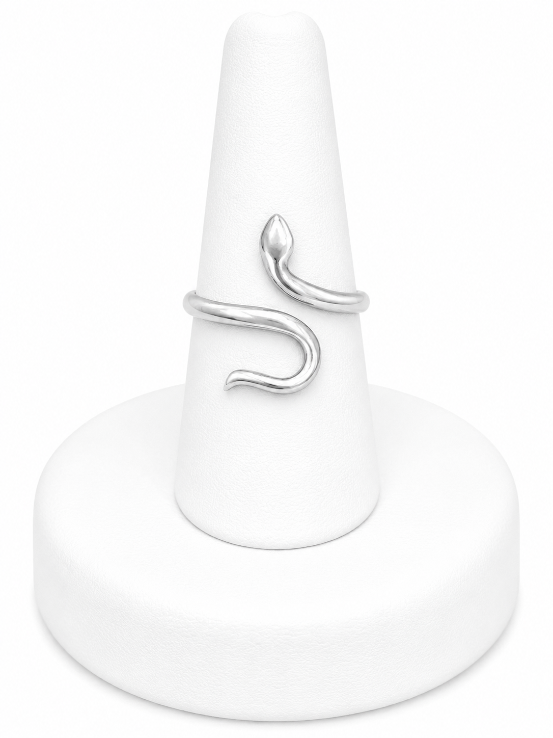Sterling Silver Serpent Snake Ring