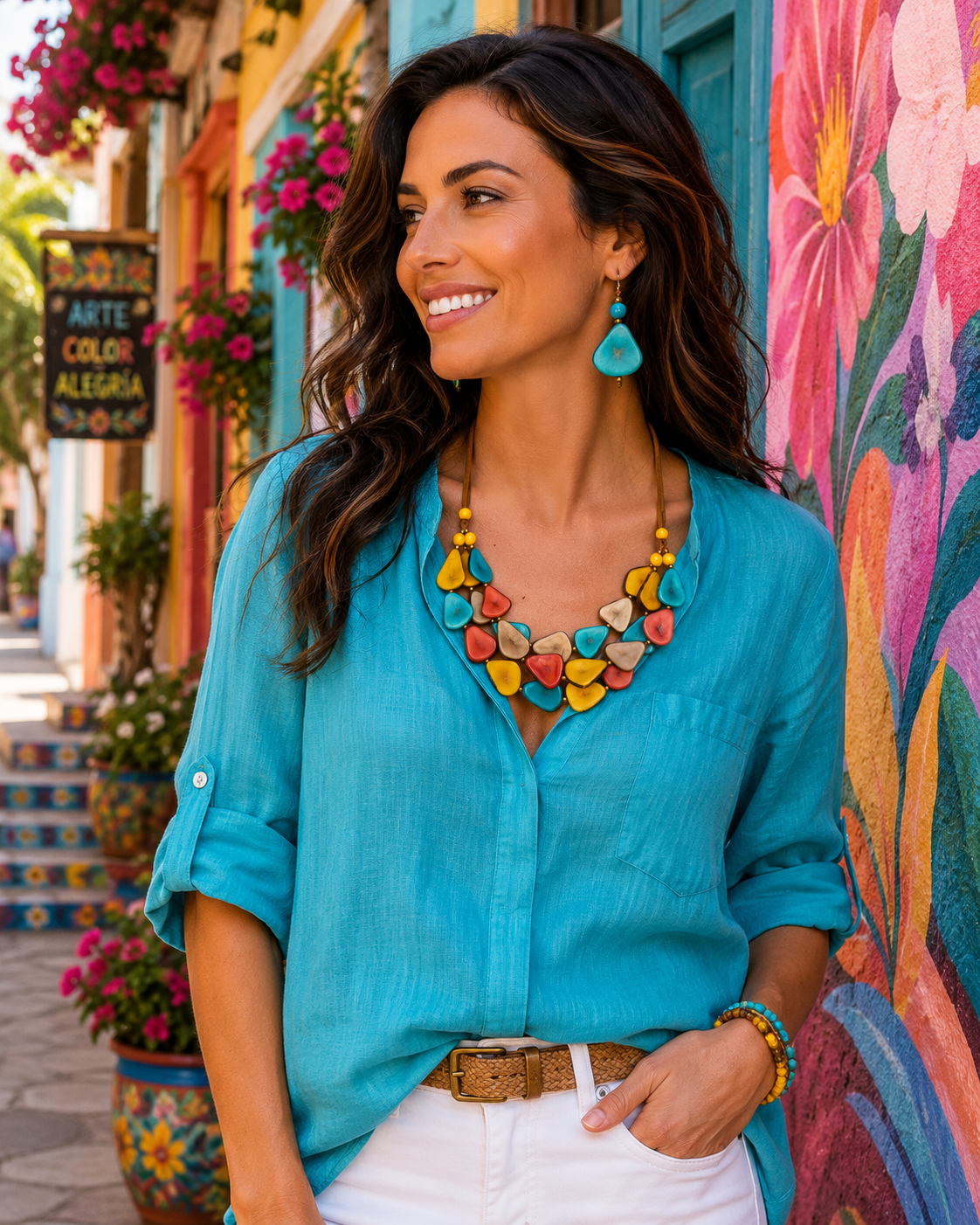 Alma Tagua Necklace