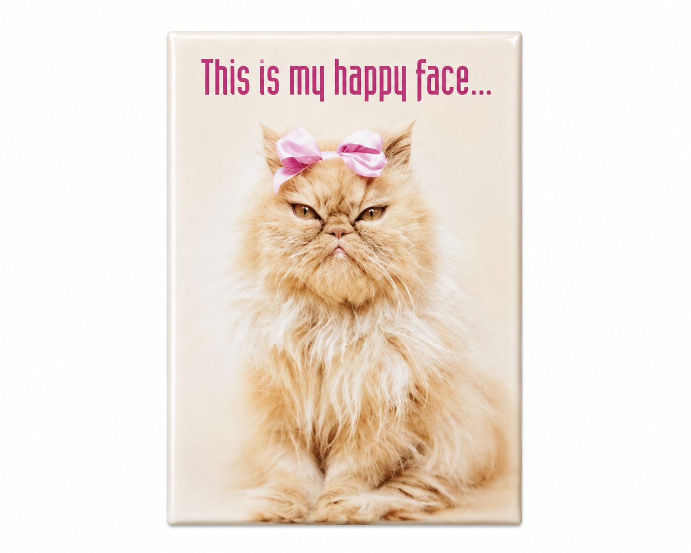 This Is My Happy Face | Magnet