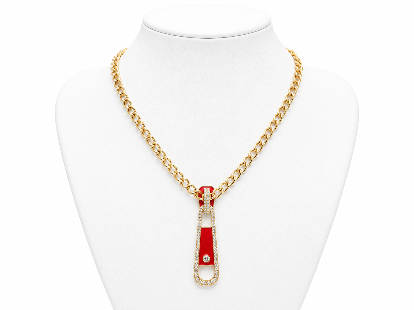 Zip Into Style Necklace