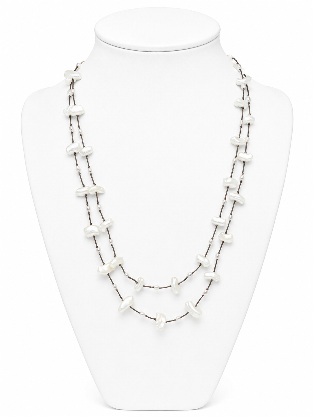 Coastal Breeze Double-Strand Necklace