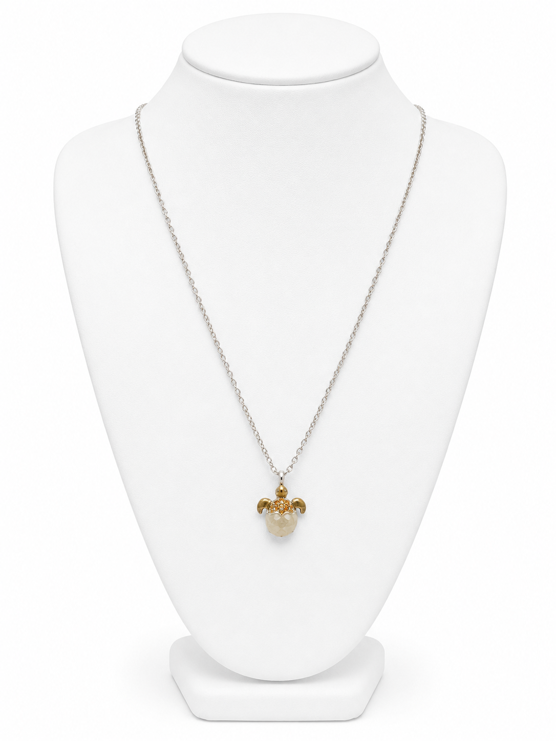 Hatching Turtle Rhinestone Necklace