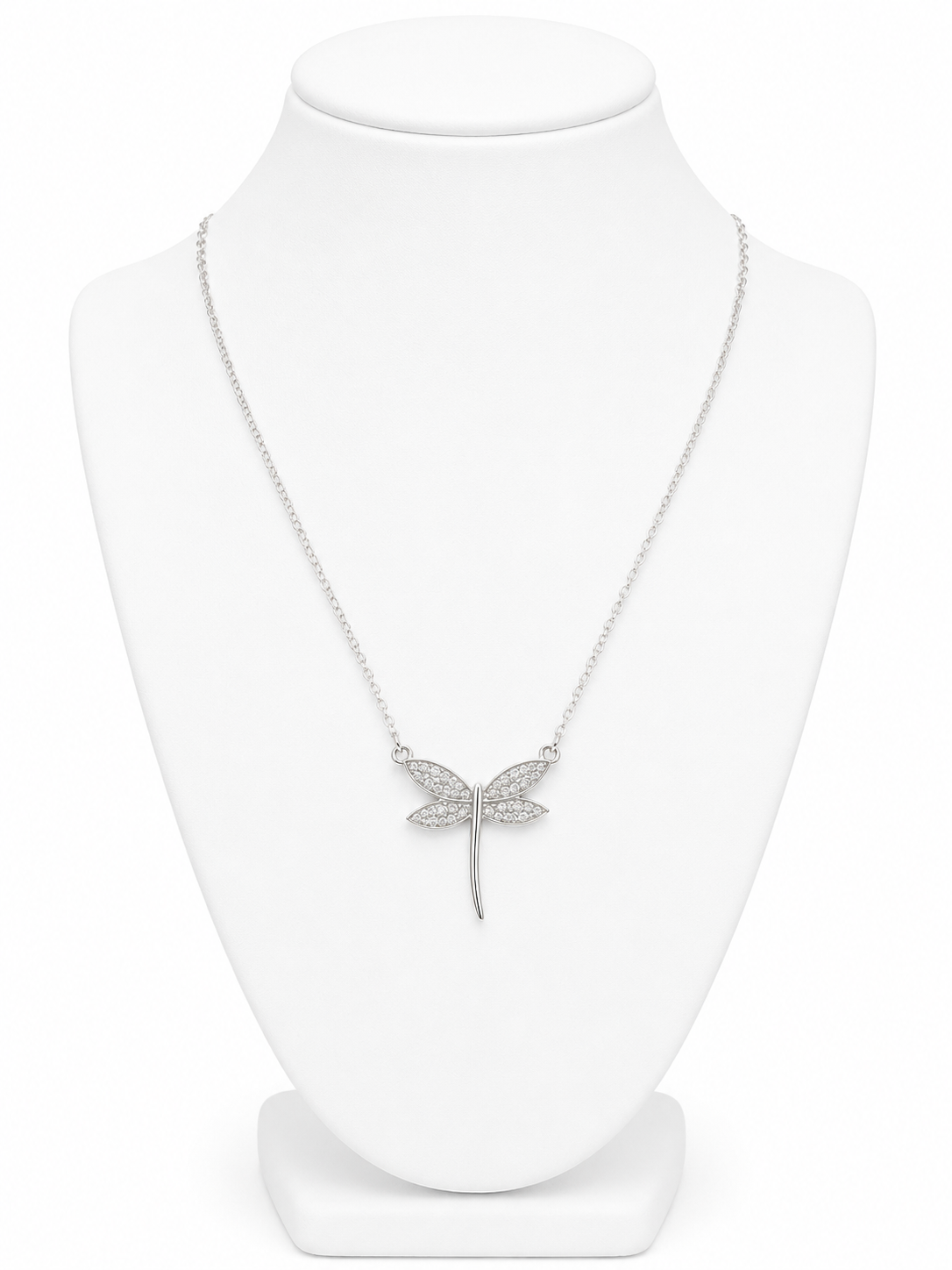Crystal Dragonfly Necklace
