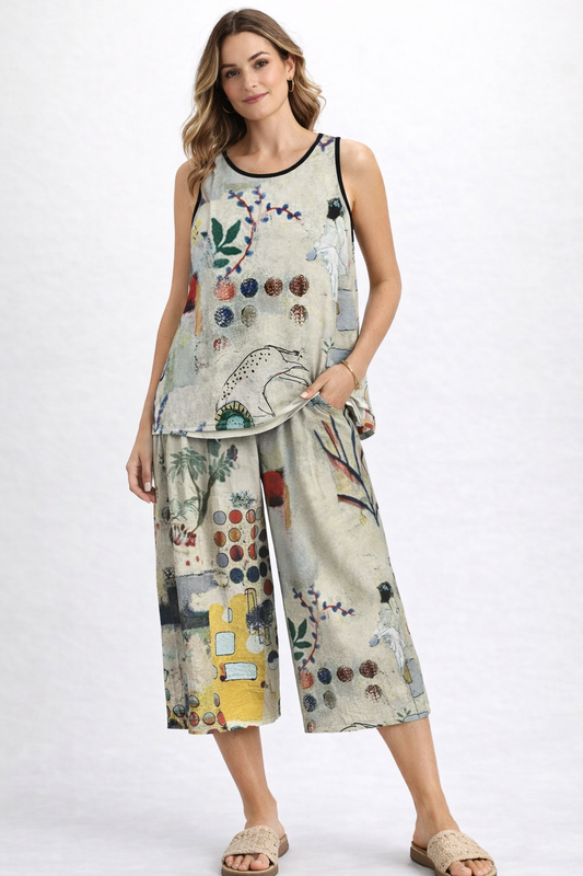 Painted Whimsy Tank