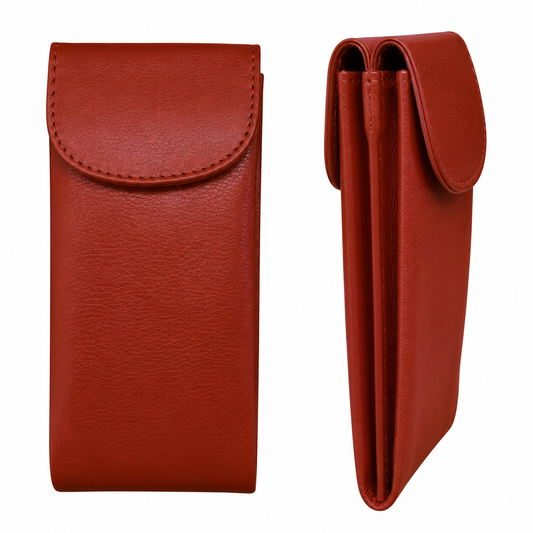 Double Flap Eyeglass Case