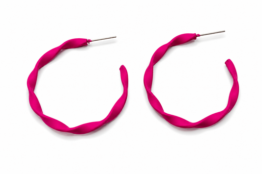 Berry Bliss Twist Earrings